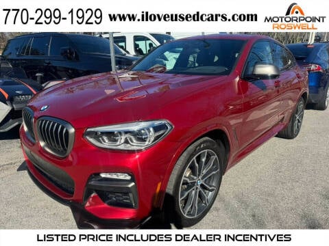 2019 BMW X4 for sale at Motorpoint Roswell in Roswell GA