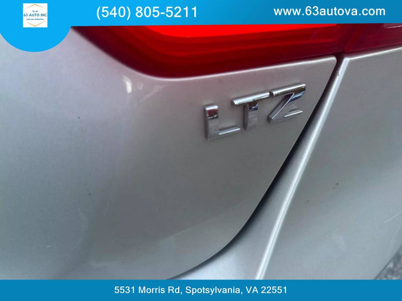 2015 Chevrolet Impala for sale at 63 Auto Inc in Spotsylvania, VA