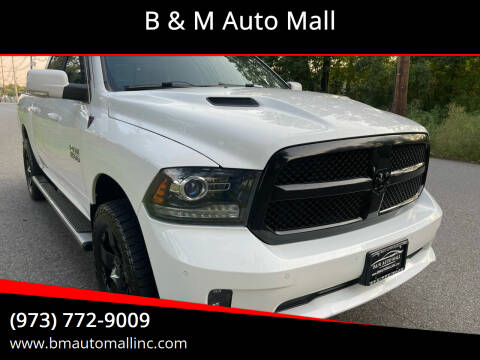 2015 RAM Ram Pickup 1500 for sale at B & M Auto Mall in Clifton NJ