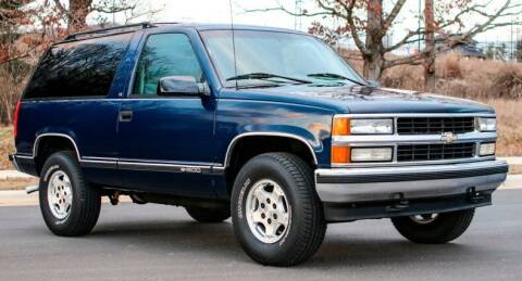 1995 Chevrolet Tahoe for sale at Winegardner Customs Classics and Used Cars in Prince Frederick MD