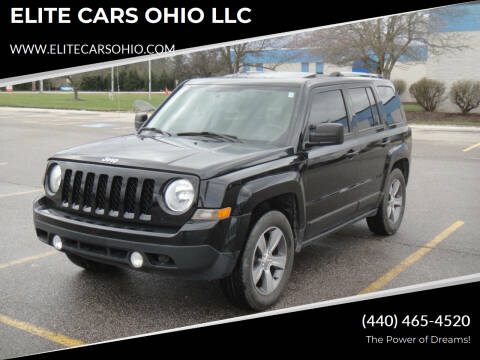 2016 Jeep Patriot for sale at ELITE CARS OHIO LLC in Solon OH