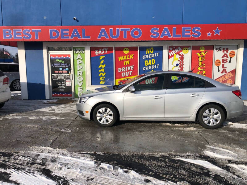 2014 Chevrolet Cruze for sale at AS LOW AS $499 DOWN in Clinton Township MI