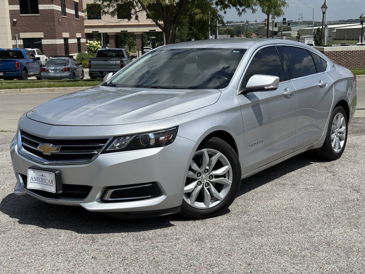 Silver Ice Metallic 2016 Chevrolet Impala Sedan Front-Wheel Drive 6-Speed Automatic