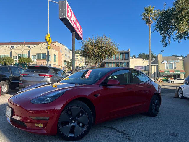 2022 Tesla Model 3 for sale at EZ Auto Sales Inc in Daly City CA