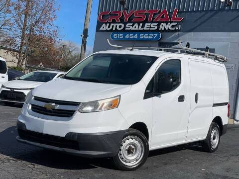 2015 Chevrolet City Express for sale at Crystal Auto Sales Inc in Nashville TN