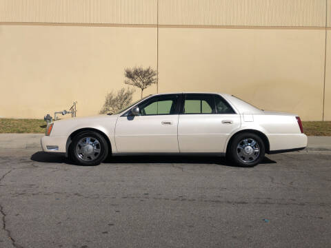 2003 Cadillac DeVille for sale at HIGH-LINE MOTOR SPORTS in Brea CA