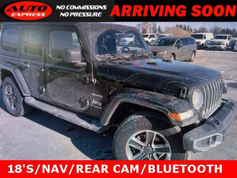 2021 Jeep Wrangler Unlimited for sale at Auto Express in Lafayette IN