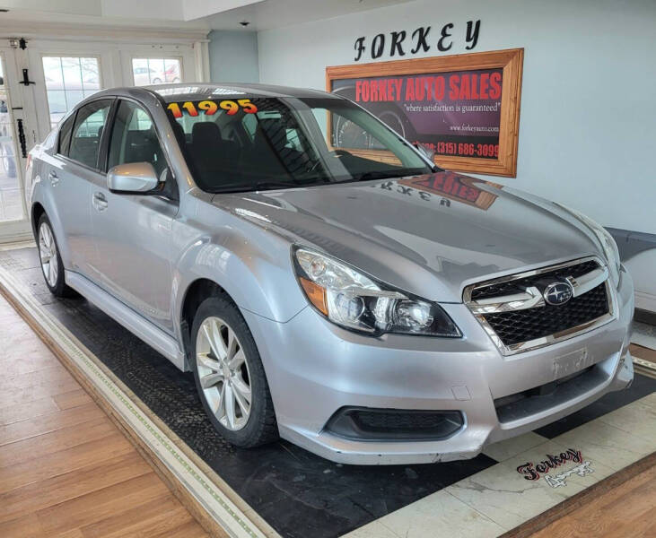 2014 Subaru Legacy for sale at Forkey Auto & Trailer Sales in La Fargeville NY