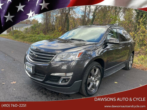 2017 Chevrolet Traverse for sale at Dawsons Auto & Cycle in Glen Burnie MD