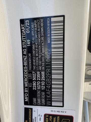 2023 Mercedes-Benz C-Class C 300