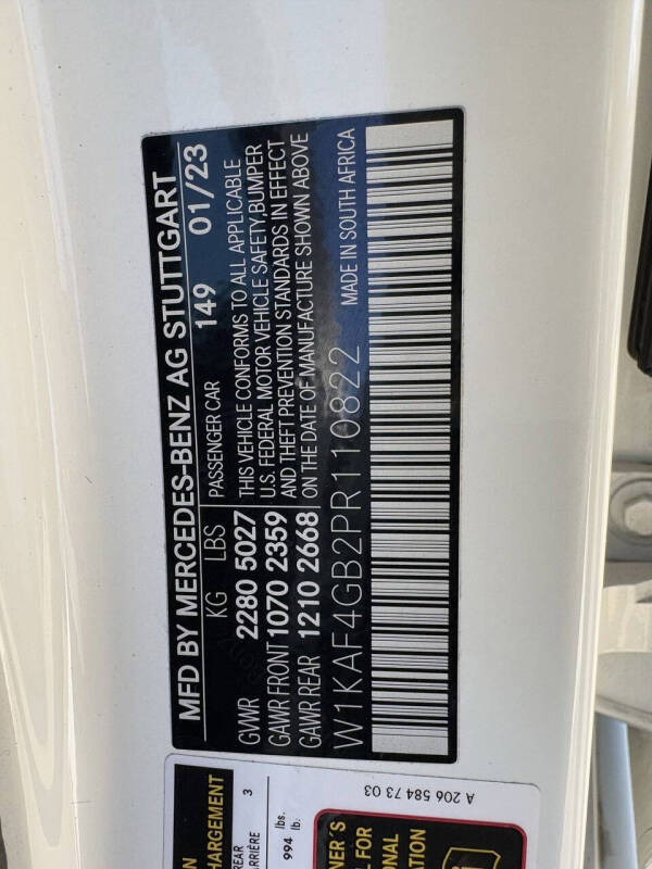 2023 Mercedes-Benz C-Class C 300