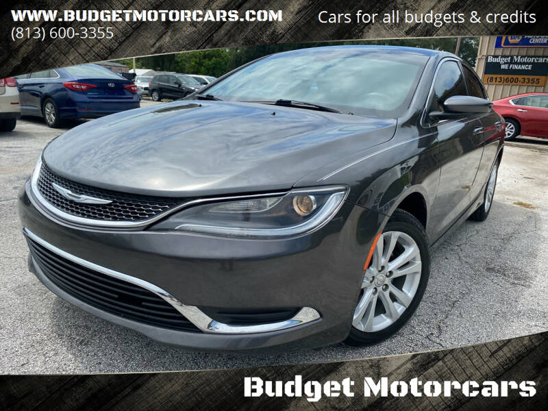 2015 Chrysler 200 for sale at Budget Motorcars in Tampa FL