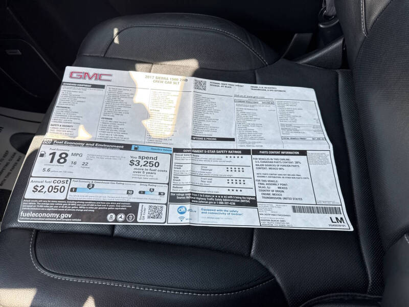 2017 GMC Sierra 1500 SLT