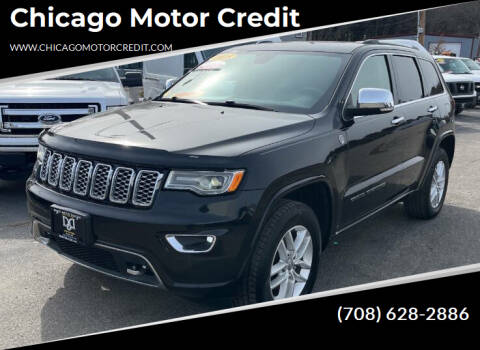 2018 Jeep Grand Cherokee for sale at Chicago Motor Credit in South Holland IL