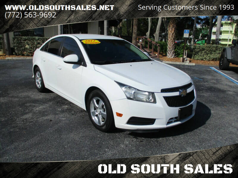 2012 Chevrolet Cruze for sale at OLD SOUTH SALES in Vero Beach FL