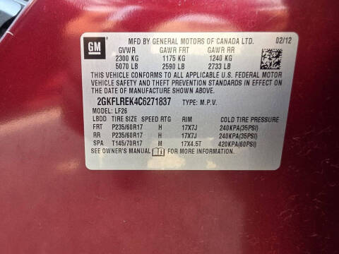 2012 GMC Terrain SLE-1