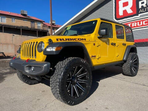 2020 Jeep Wrangler Unlimited for sale at Red Rock Auto Sales in Saint George UT