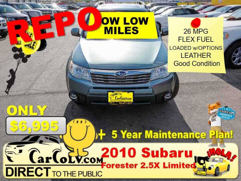 2010 Subaru Forester 2.5X Limited