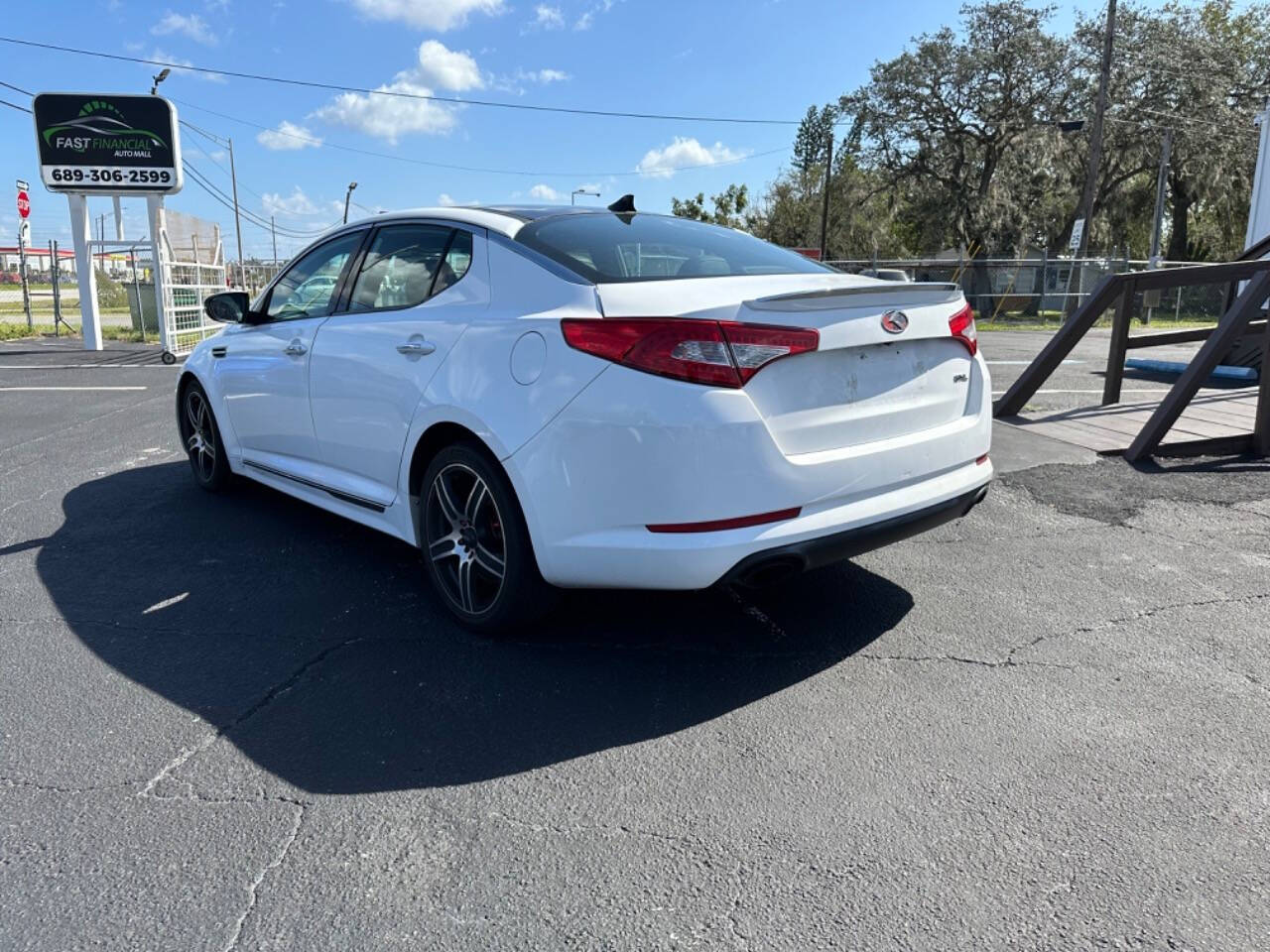 2013 Kia Optima for sale at Fast Financial Auto Mall in Lakeland, FL