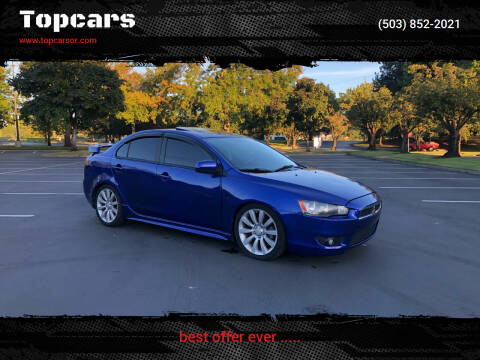 2008 Mitsubishi Lancer for sale at Topcars in Wilsonville OR