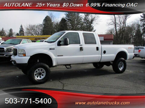 2004 Ford F-250 Super Duty for sale at Auto Lane in Portland OR
