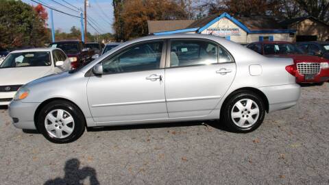 2006 Toyota Corolla for sale at NORCROSS MOTORSPORTS in Norcross GA