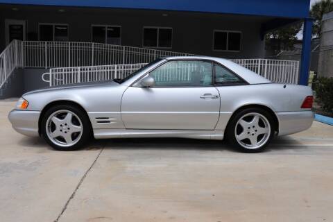 2002 Mercedes-Benz SL-Class for sale at PERFORMANCE AUTO WHOLESALERS in Miami FL