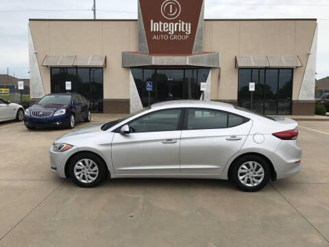 2018 Hyundai Elantra for sale at Integrity Auto Group in Wichita KS