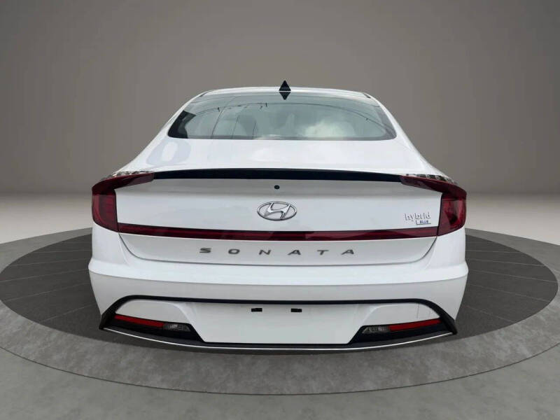 2022 Hyundai Sonata Hybrid Blue