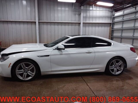 2012 BMW 6 Series for sale at East Coast Auto Source Inc. in Bedford VA