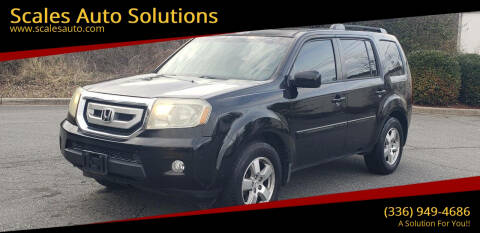 2011 Honda Pilot for sale at Scales Auto Solutions in Madison NC