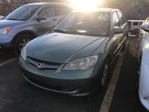 2004 Honda Civic for sale at Rosy Car Sales in West Roxbury MA