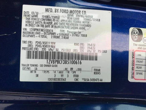 2011 Ford Mustang GT