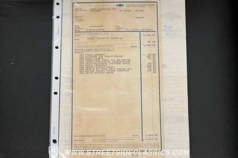 1973 Chevrolet Corvette