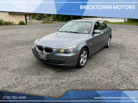 2008 BMW 5 Series for sale at Bricktown Motors in Brick NJ