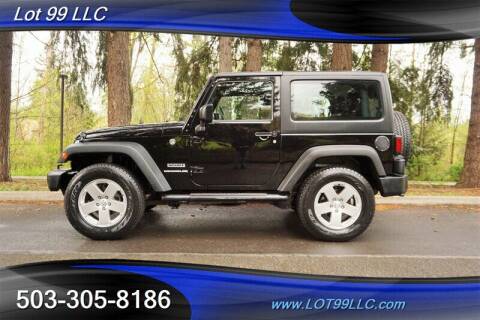 2016 Jeep Wrangler for sale at LOT 99 LLC in Milwaukie OR