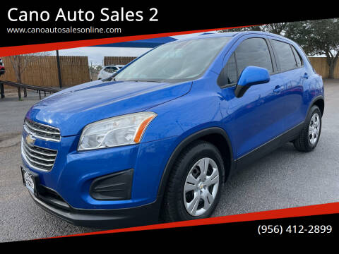 2016 Chevrolet Trax for sale at Cano Auto Sales 2 in Harlingen TX