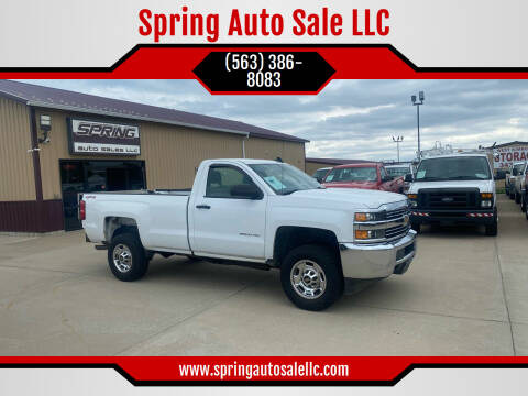 2018 Chevrolet Silverado 2500HD for sale at Spring Auto Sale LLC in Davenport IA