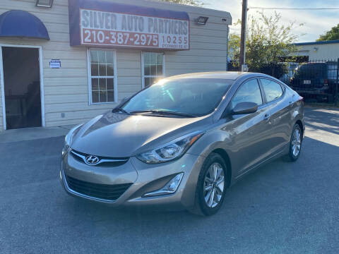 2016 Hyundai Elantra for sale at Silver Auto Partners in San Antonio TX