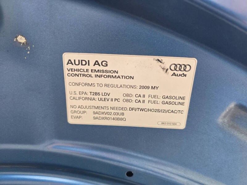 2009 Audi A4 2.0T quattro Premium Plus