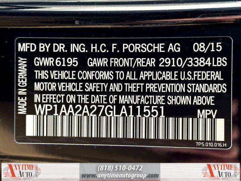 2016 Porsche Cayenne