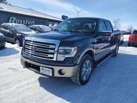 2014 Ford F-150 for sale at ROSSTEN AUTO SALES in Grand Forks ND