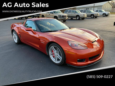 2006 Chevrolet Corvette for sale at AG Auto Sales in Ontario NY