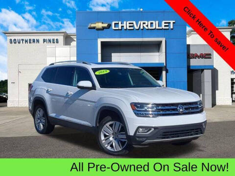 2019 Volkswagen Atlas for sale at PHIL SMITH AUTOMOTIVE GROUP - SOUTHERN PINES GM in Southern Pines NC