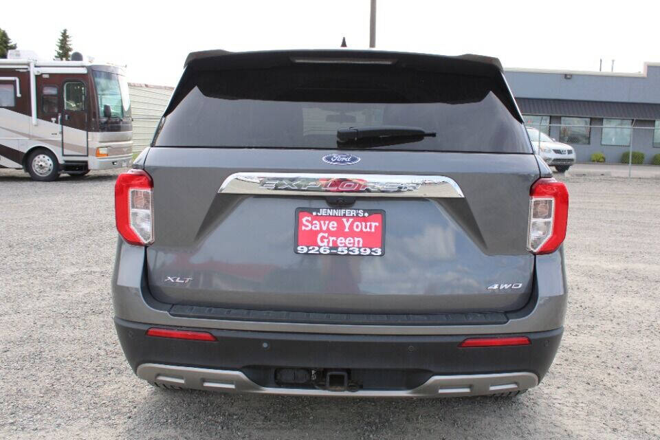 2021 Ford Explorer for sale at Jennifer's Auto Sales & Service in Spokane Valley, WA