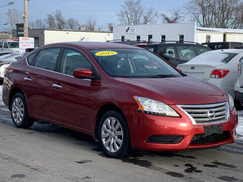 2015 Nissan Sentra for sale at MetroWest Auto Sales in Worcester MA