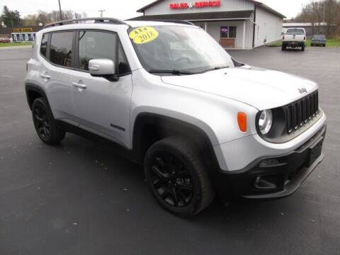 2018 Jeep Renegade for sale at Thompson Motors LLC in Attica NY