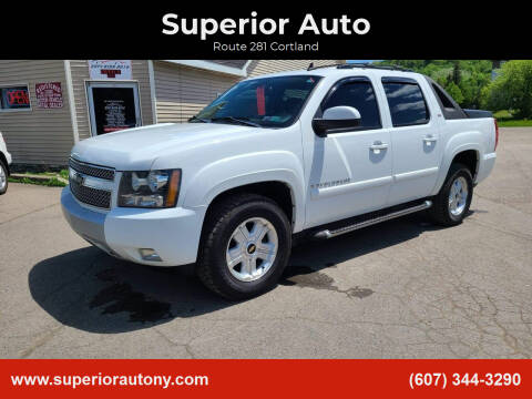 2009 Chevrolet Avalanche for sale at Superior Auto in Cortland NY