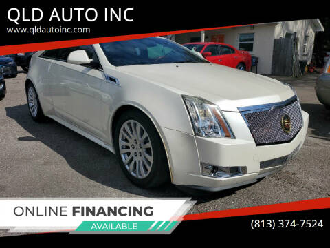 2011 Cadillac CTS for sale at QLD AUTO INC in Tampa FL