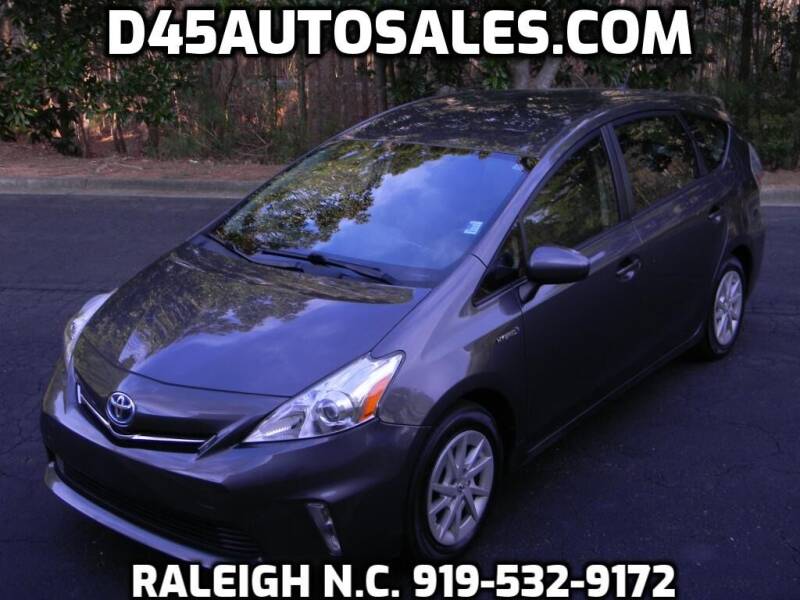 2014 Toyota Prius v for sale at D45 Auto Brokers in Raleigh NC